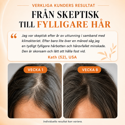 REVINA Hårväxtserum – För Fylligare & Starkare Hår